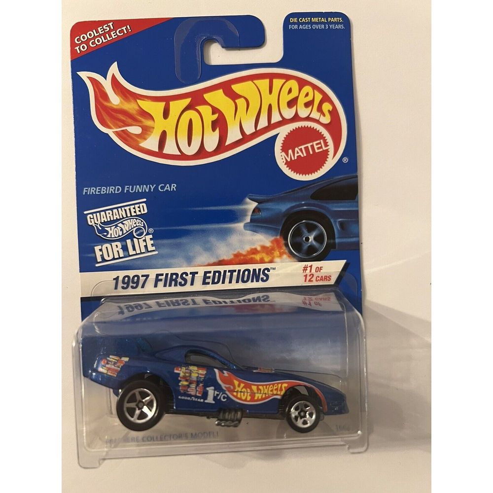 1997 First Editions Hot Wheels Pontiac Firebird Funny Car #509 Maylaysia